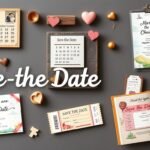 Save the Date, Wedding Stationery, Wedding Announcements