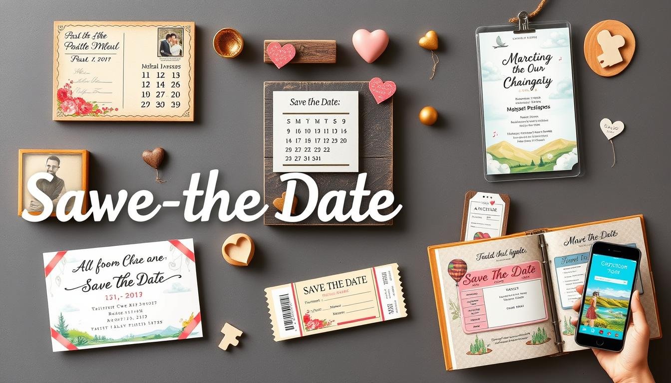 Save the Date, Wedding Stationery, Wedding Announcements