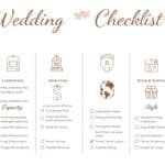 Wedding Checklist for Venue Selection