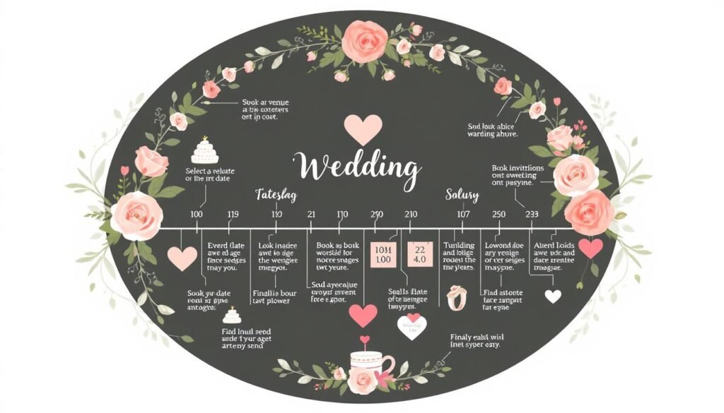 Wedding timeline