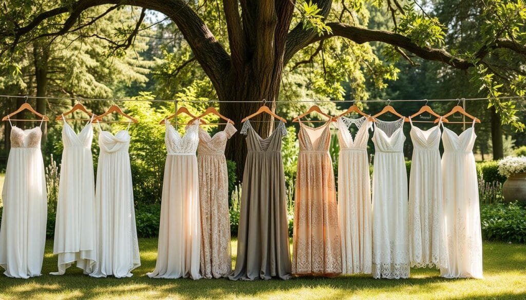 eco-friendly wedding - my wedding journey - borrow wedding dress