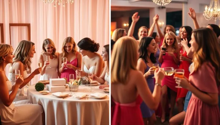 Bachelorette party vs Bridal Shower