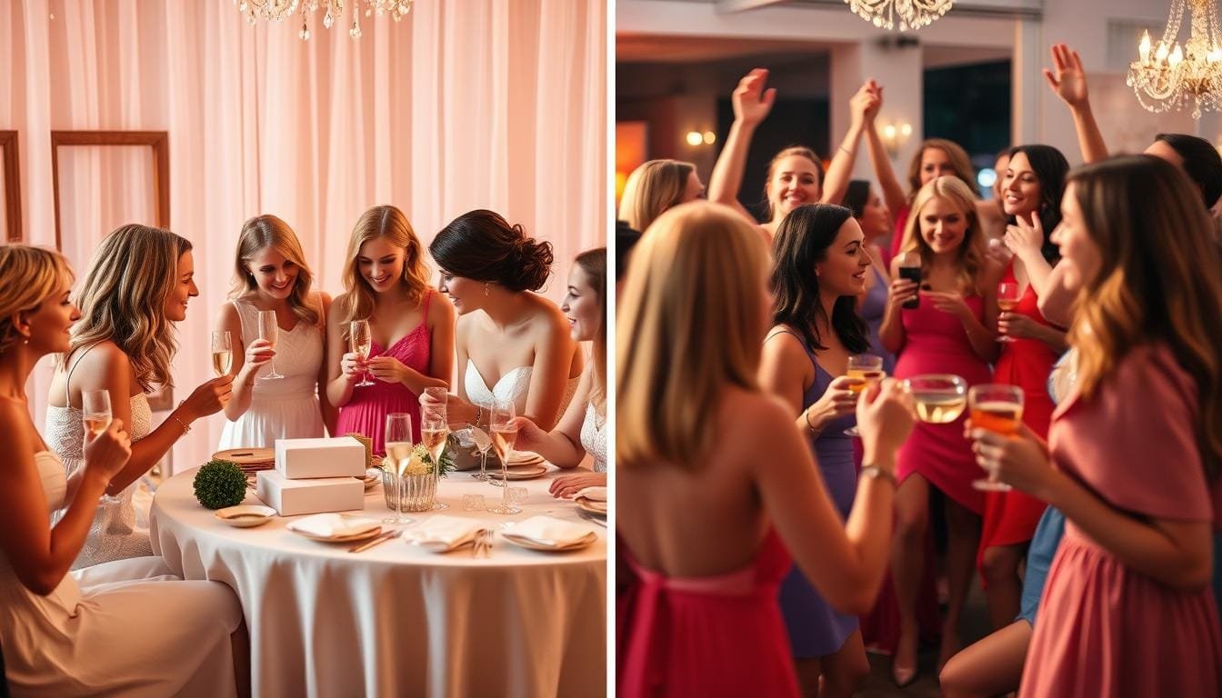 Bachelorette party vs Bridal Shower