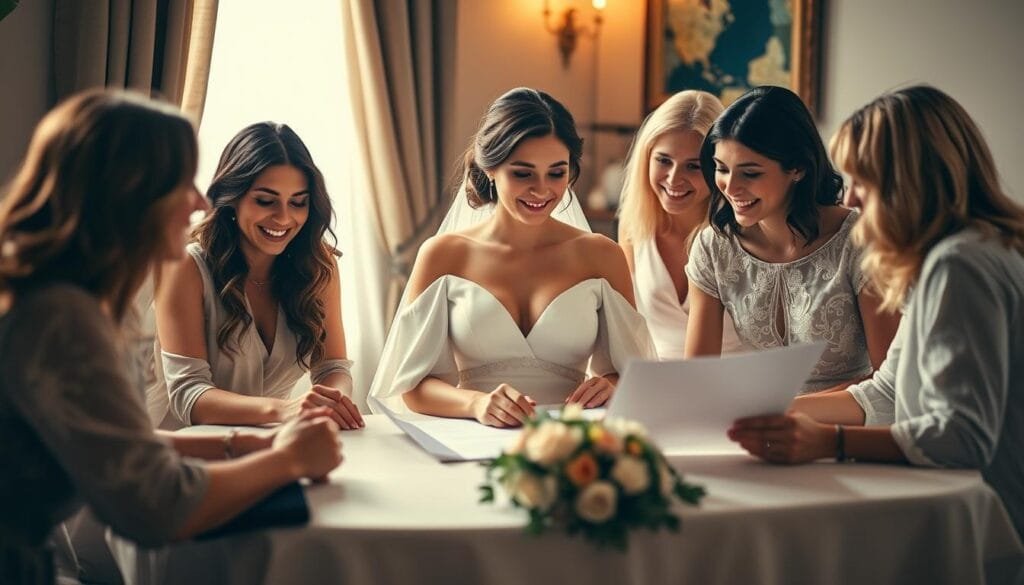 My Wedding Journey - Wedding Planning Without Anxiety -Introverted bride planning with supportive friends