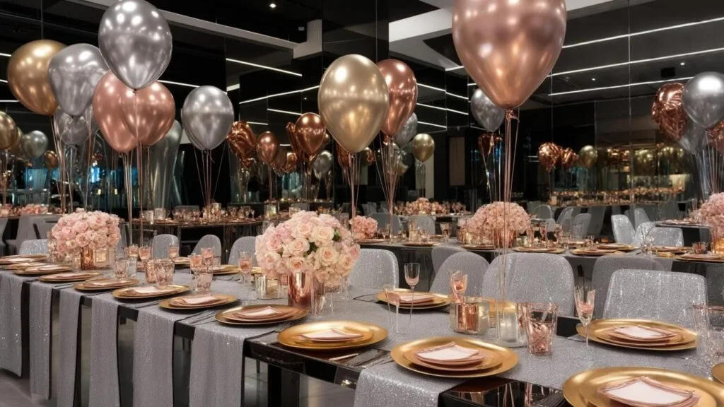 My Wedding Journey - Top Wedding Color Trends for 2025 - Metallic shades for 2025