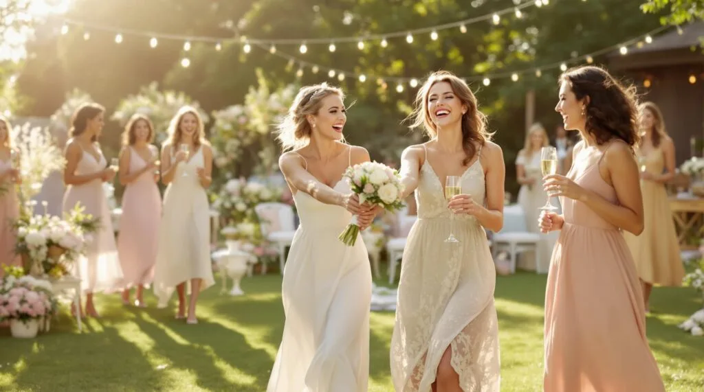 Creative bridal shower game ideas - outdoor games