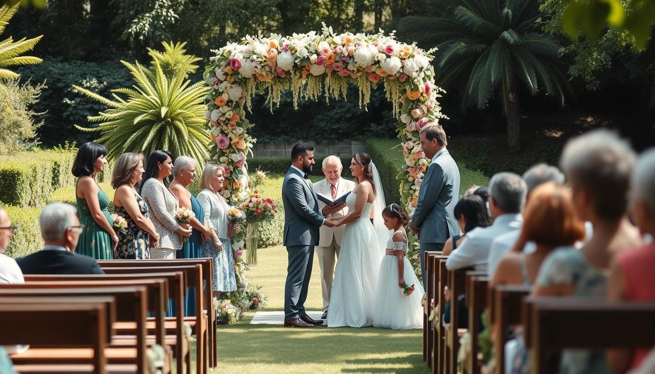 blended family wedding