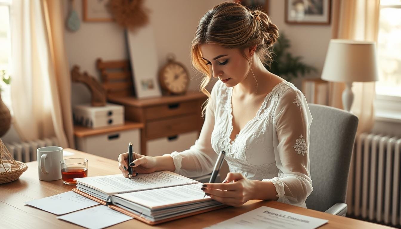 introverted bride planning