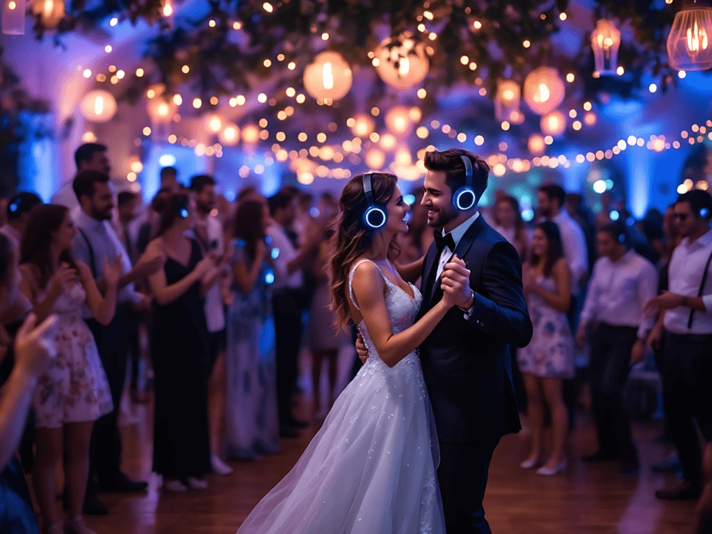 Silent disco wedding entertainment silent disco wedding reception