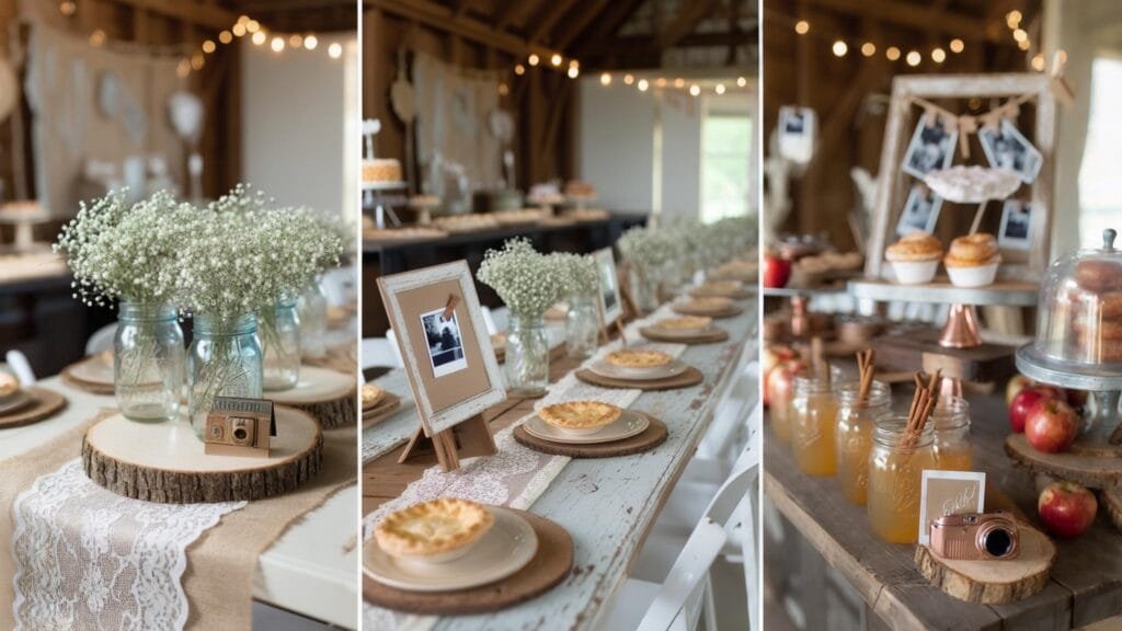Bridal Shower Theme Ideas - Rustic bridal shower