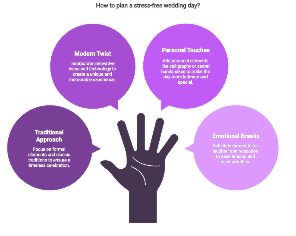 Modern Wedding Planning - how to plan a stress-free wedding day?
